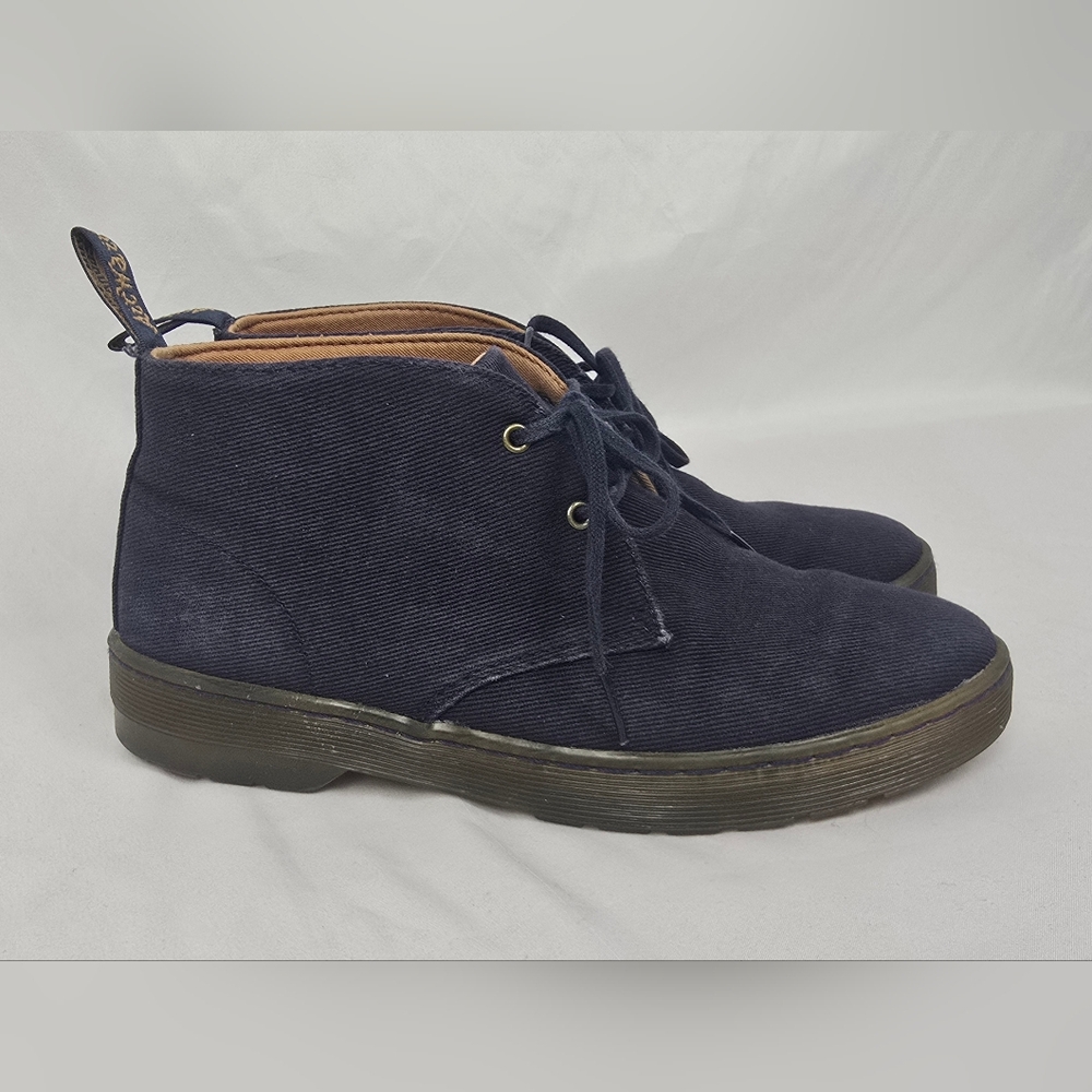 Dr. Martens Daytona Denim Blue Chukka Boots Women's Comfy Lightweight sz 8